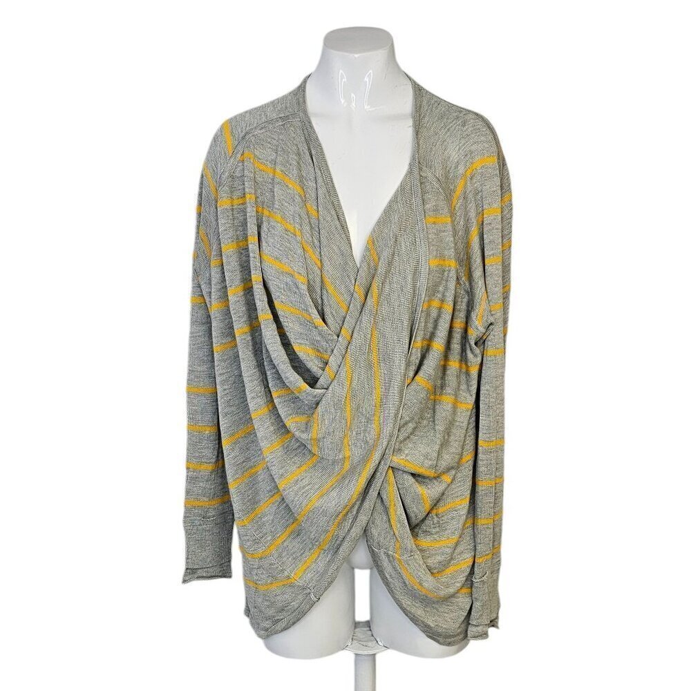 Lululemon Twist & Wrap Multi Way Top Boo Lux Wrap Striped Fine Knit